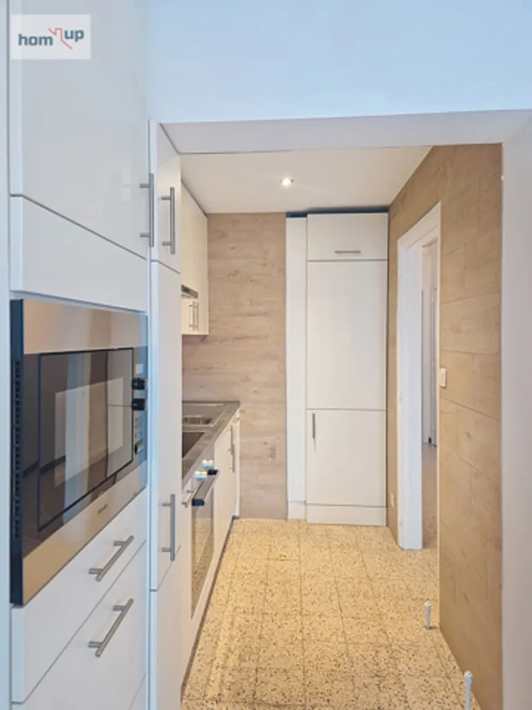 Cuisine - Appartement avec Vue sur la Meuse à Liège