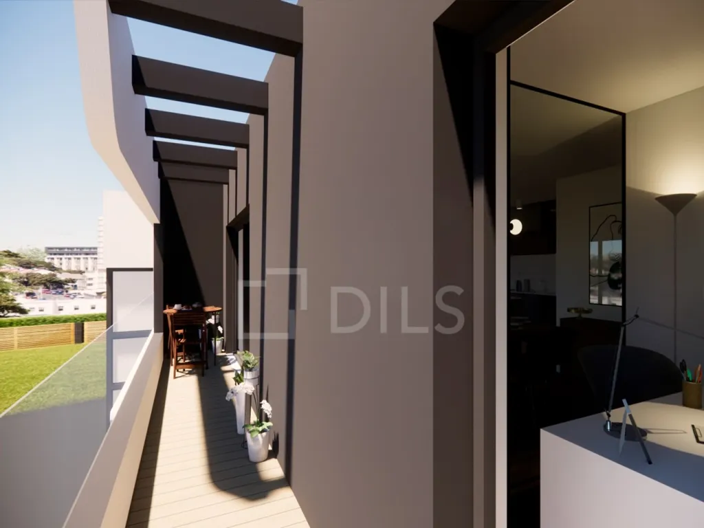 T2 Apartment with Balcony in Matosinhos Centre