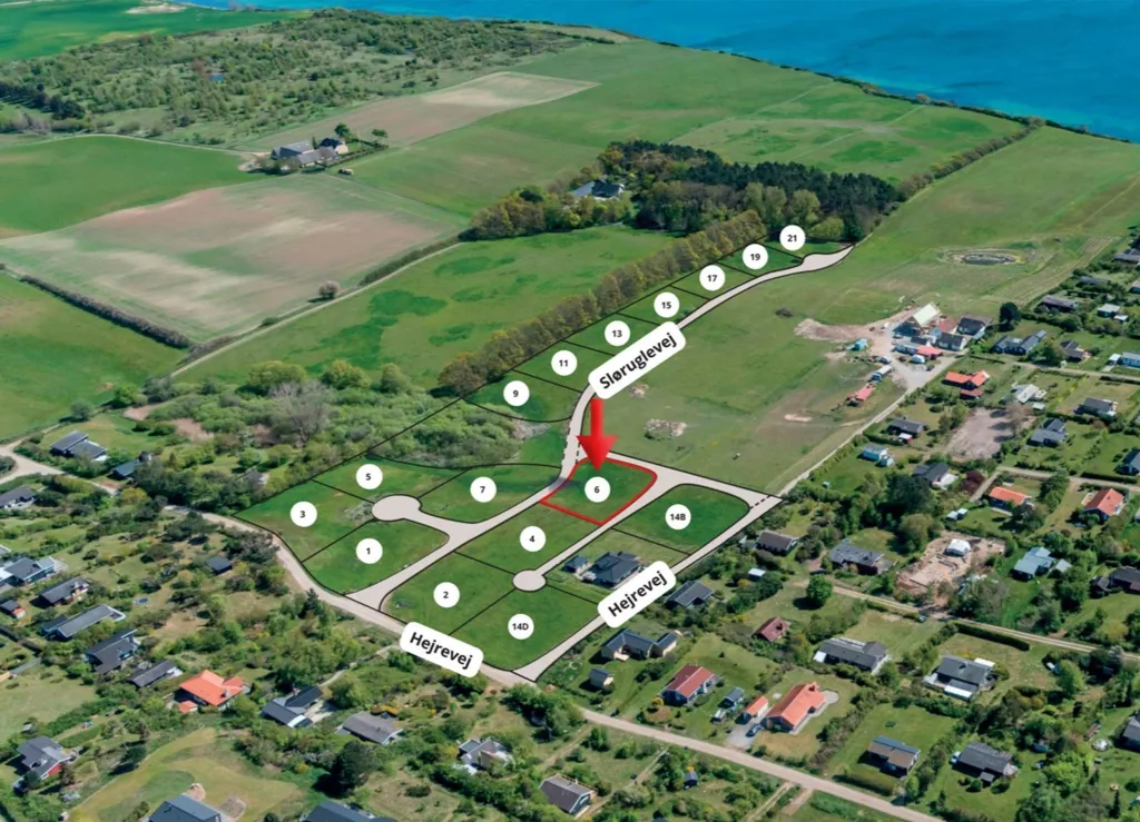 Õhuvaade - Vacation Plot with 5G Coverage in Kalundborg