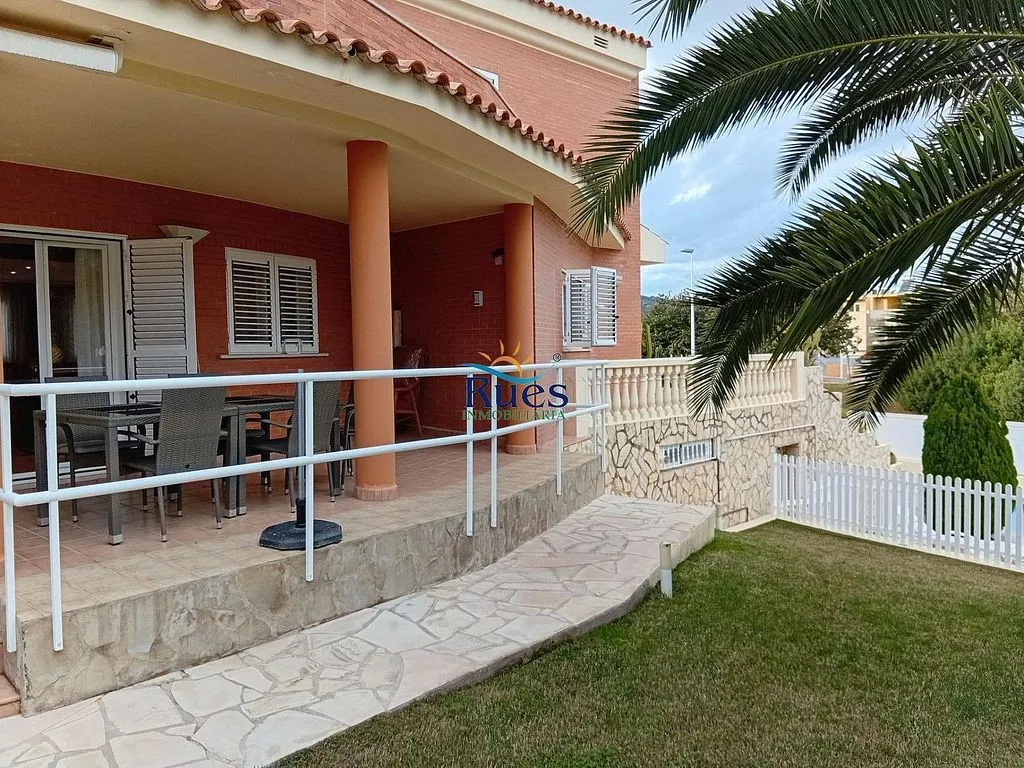 Terrass - Modern Chalet with Pool near Jaume I Beach
