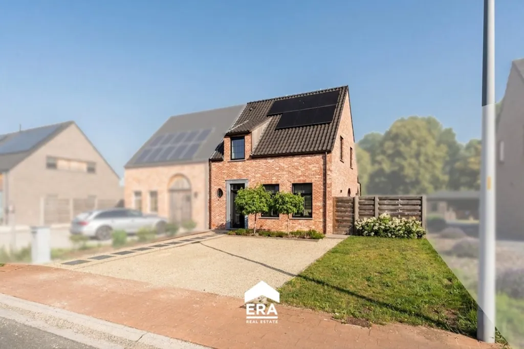 Exterior - Contemporary House with Garden in Beernem