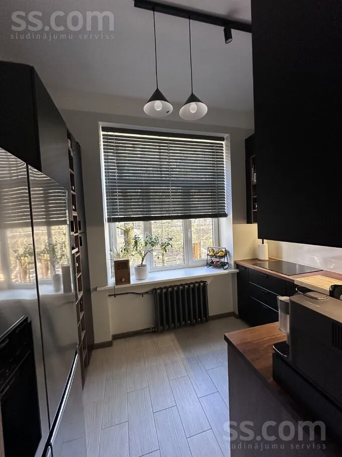 Köök - Spacious Apartment with Balcony in Riga Centre
