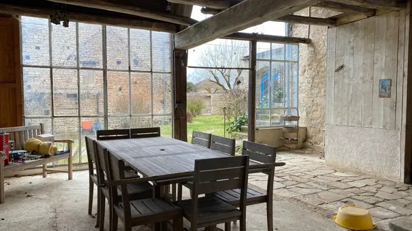 Terrazza - Village House with Granges in Sarry