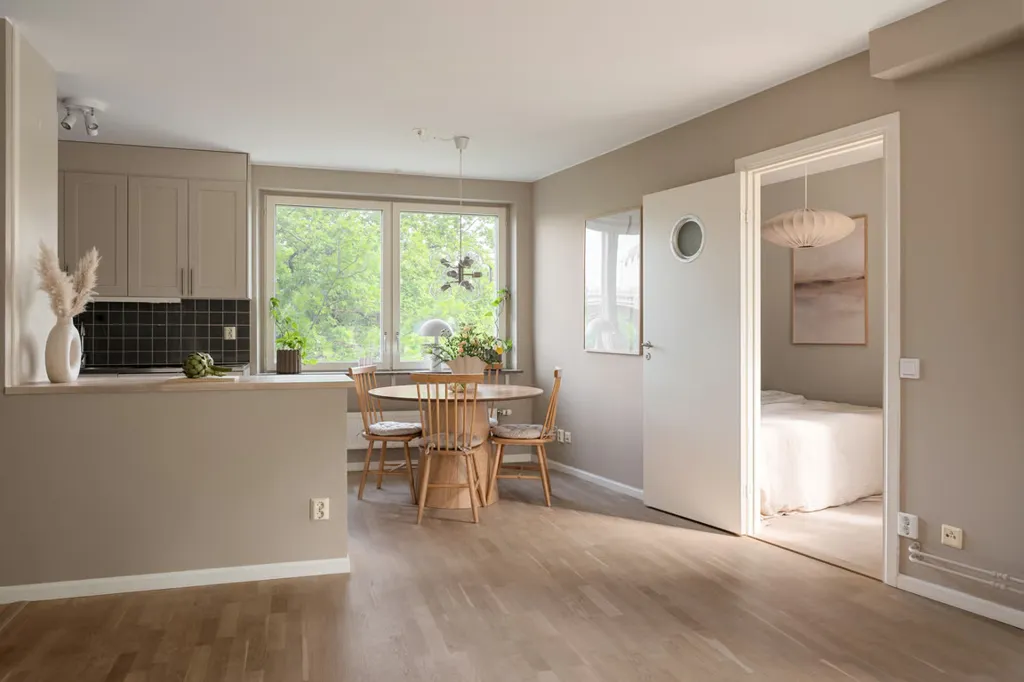 Sala da pranzo - Terraced House with Sea View in Lilla Essingen