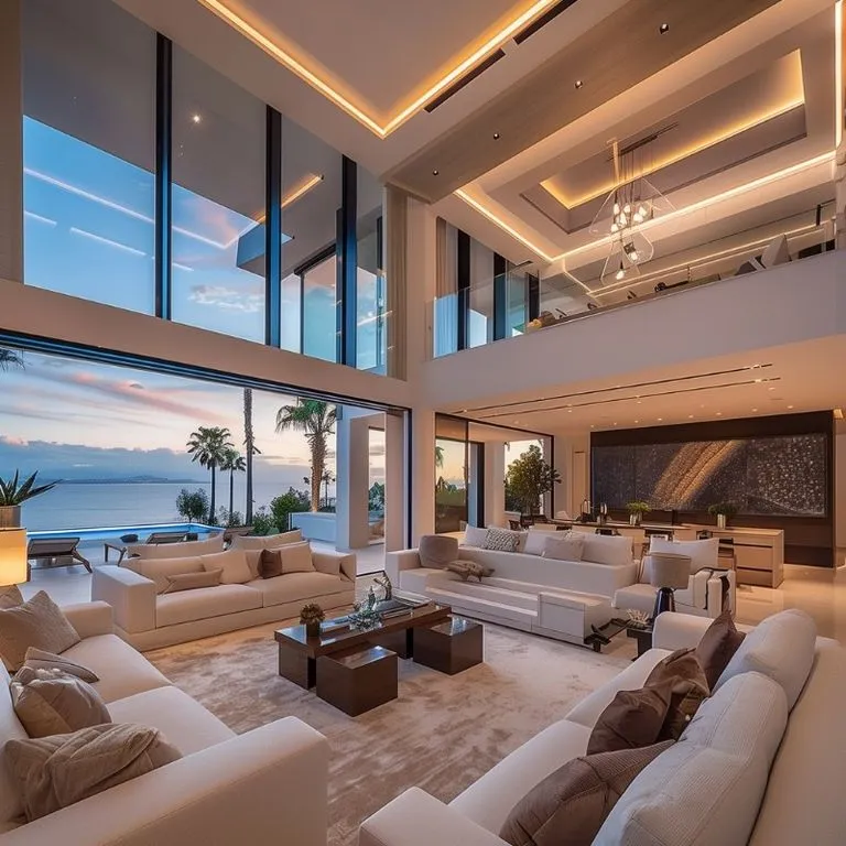 Séjour - Luxury Villa with Indoor Pool in Marbella