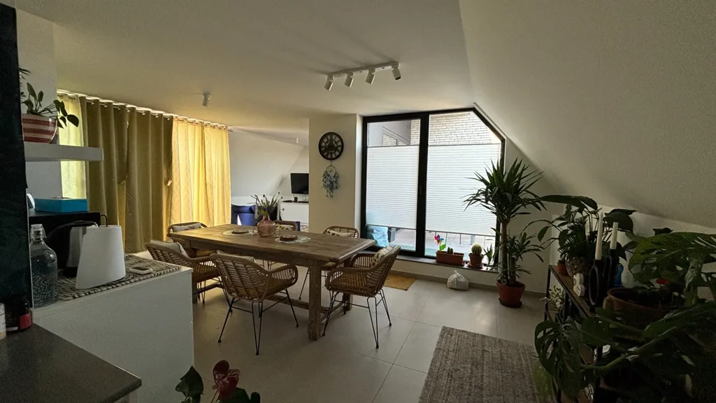 Dining Room - Apartment with Two Terraces in Kuurne
