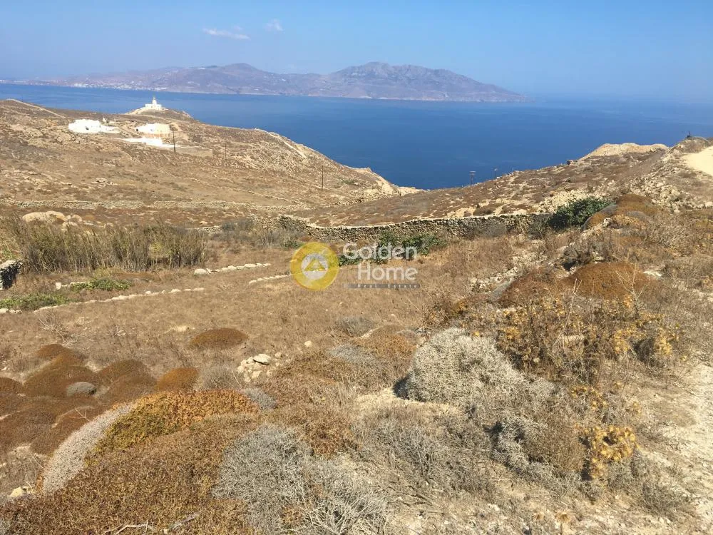 Aed - Plot with Sea and Mountain Views in Mykonos