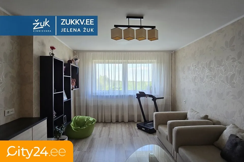 Elutuba - 3-Bedroom Flat with Balcony in Narva