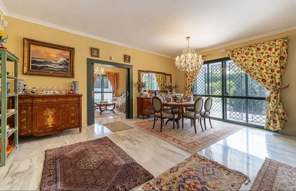 Salle à manger - Villa with Pool in Nagüeles, Marbella