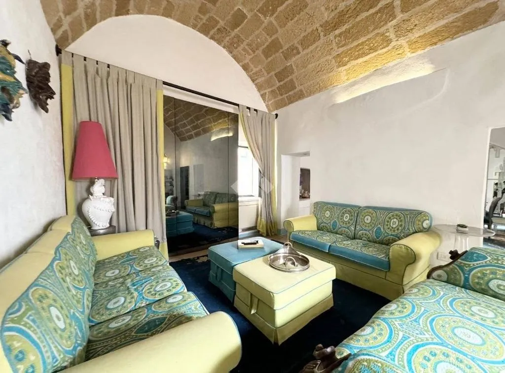 Living Room - Luxury House with Panoramic Terrace in Gallipoli