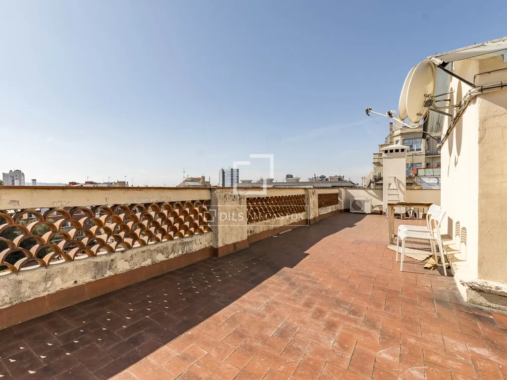 Terrasse - Bright Apartment with Terrace in Barcelona