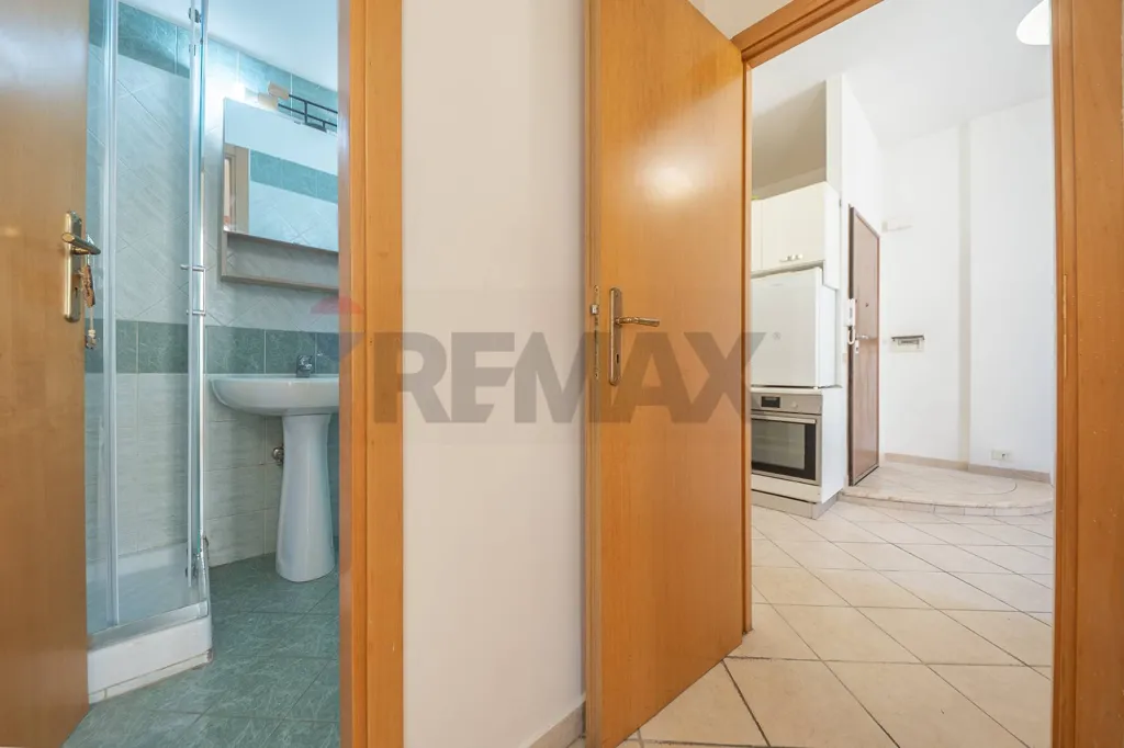 Bathrooms - Bright Apartment with Terrace in Tor Sapienza