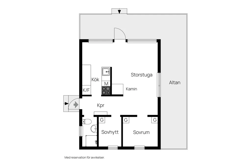 Maison 3 pièces à Norrtälje kommun