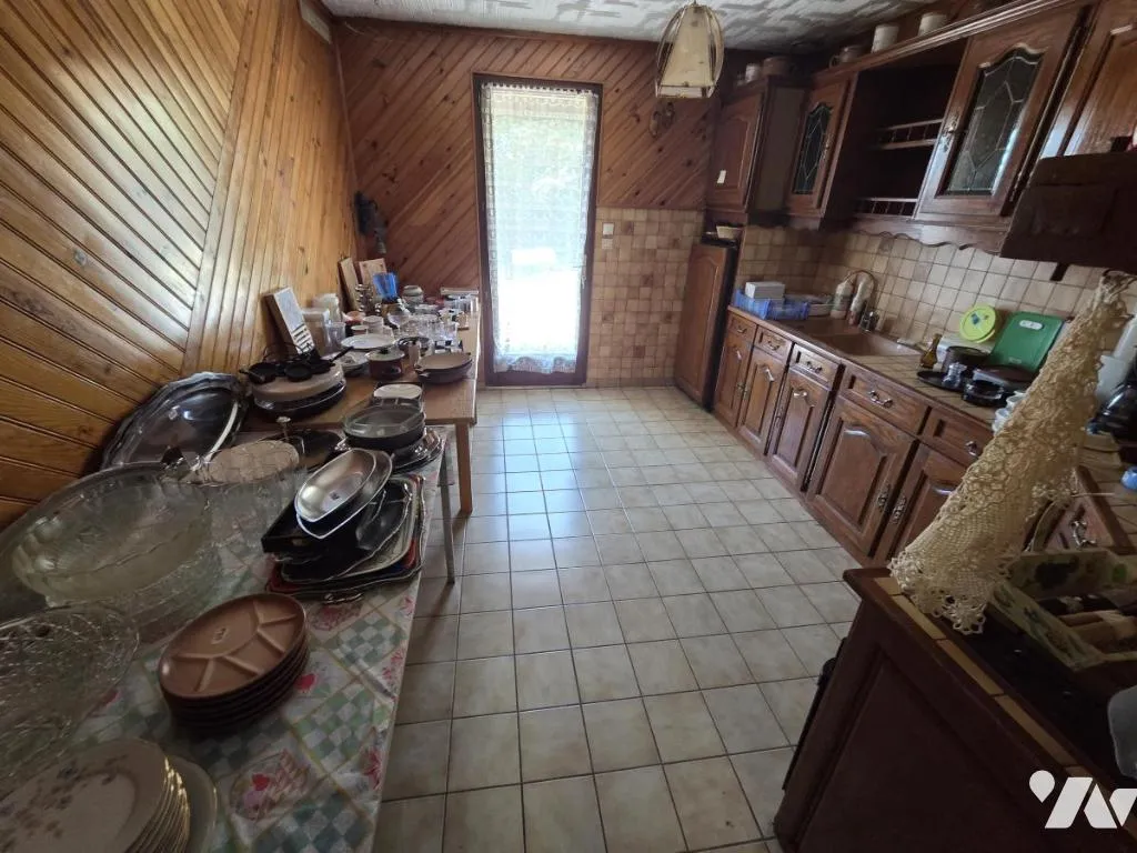 Cucina - Detached House with Terrace in La Milesse
