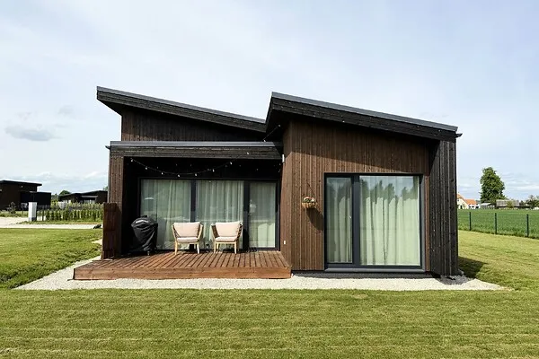 Extérieur - Modern Timber House with Terrace in Soinaste