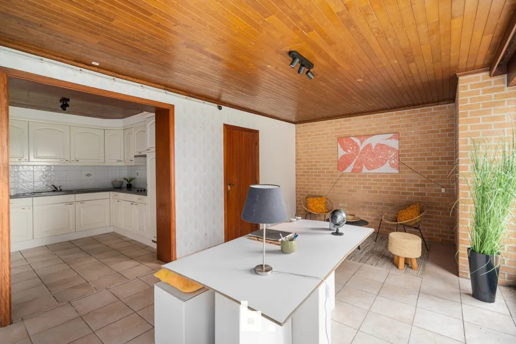 Köök - Open Plan House with Garden in Meerbeke