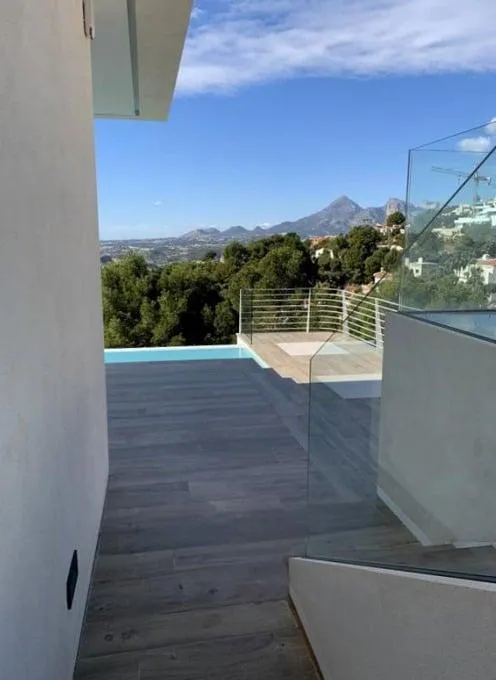 Terrasse - Sea-View Villa with Pool in Altea, Alicante