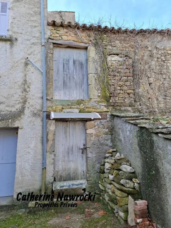 Exterior - Renovated Stone House with Two Entrances in Forcalquier