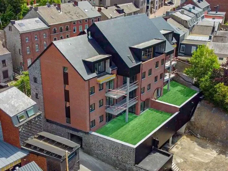Õhuvaade - Condominium with Terrace near Marche-en-Famenne