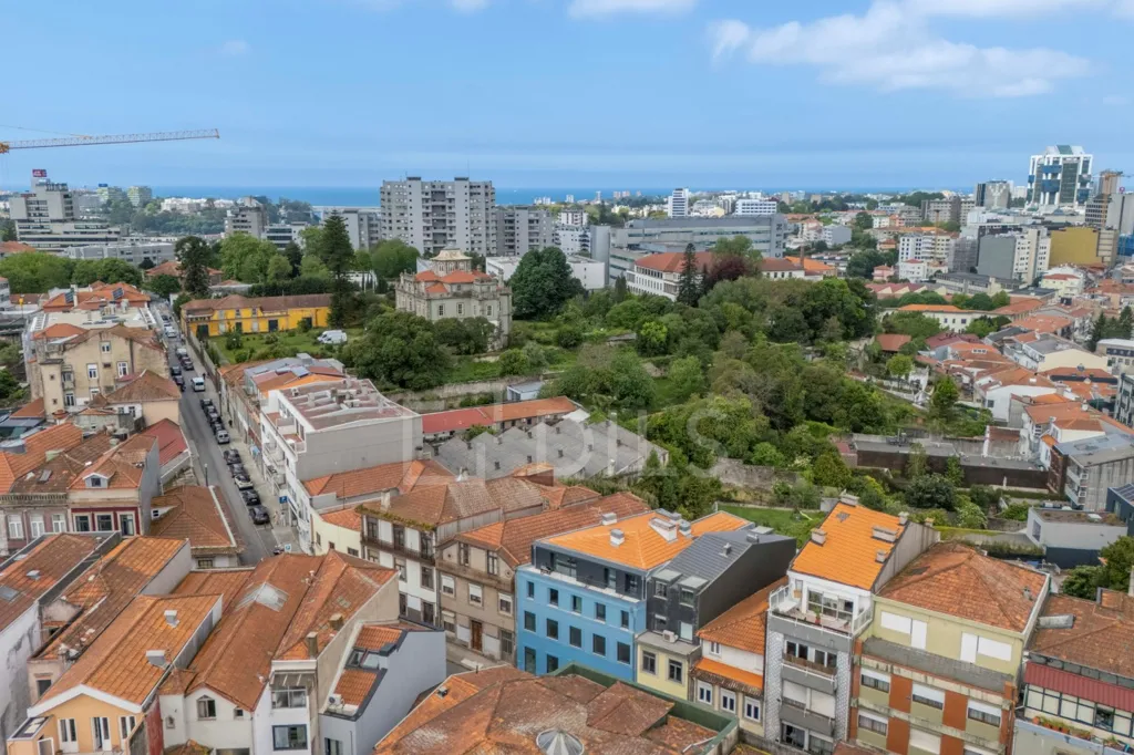 Vue aérienne - Apartment with Garden in Porto Centre