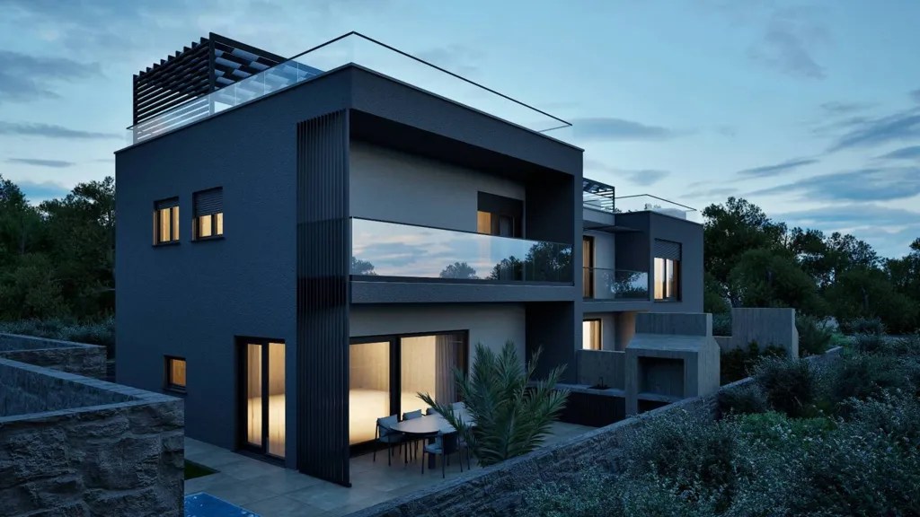 Esterno - Four-Bedroom Duplex with Sea View in Vodice