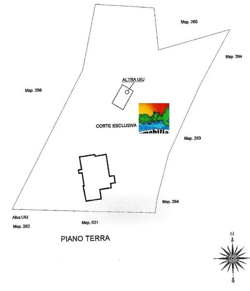 Plan - Villa with Sea View in Capoliveri