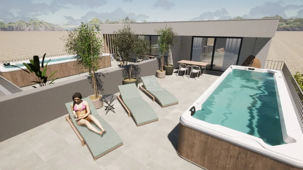 Two-Bedroom Apartment with Sea View in Vodice