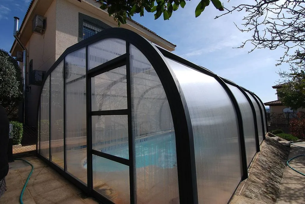 Piscine - Chalet with Pool in Navas del Rey