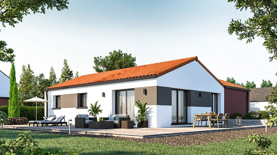 New House with Garden in Querrien