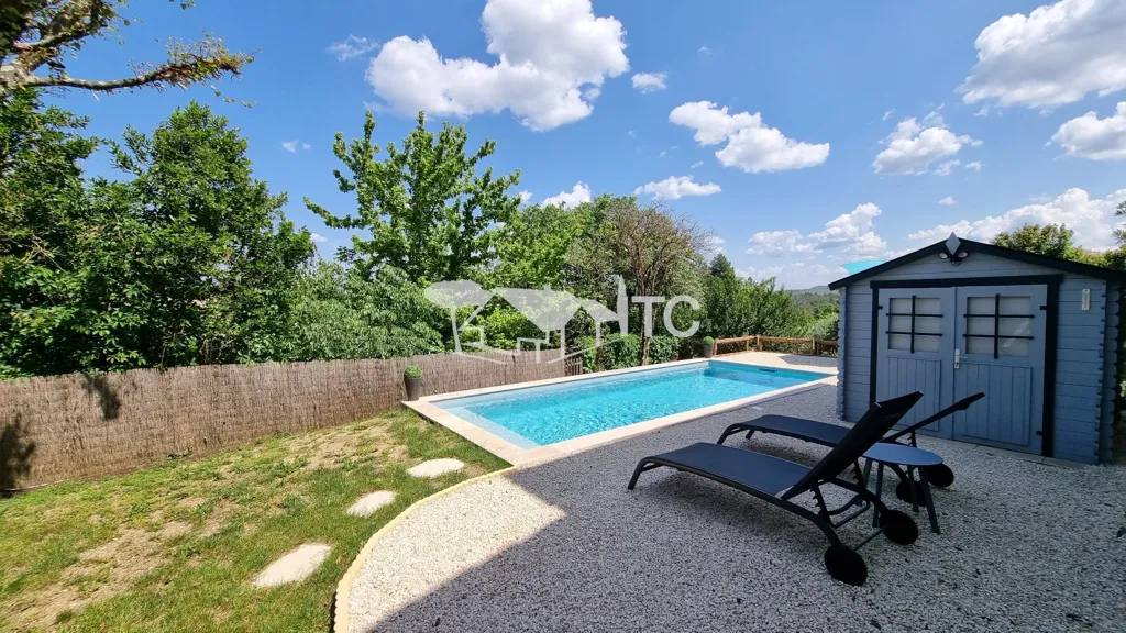 Bassein - Charming Stone House with Pool in Banne