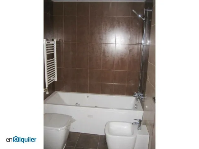 Salles de bain - Bright Studio Flat with Garage in Barrio Jesús