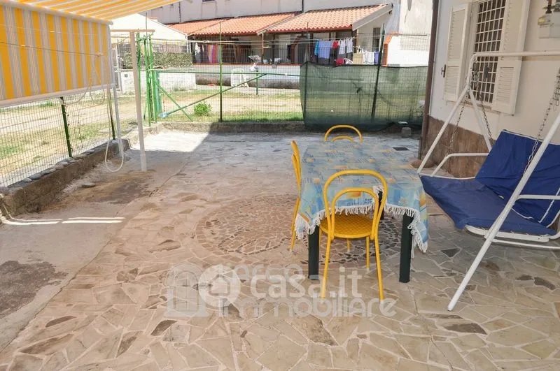 Terrass - Ground Floor Trilocale with Garden in Maierà
