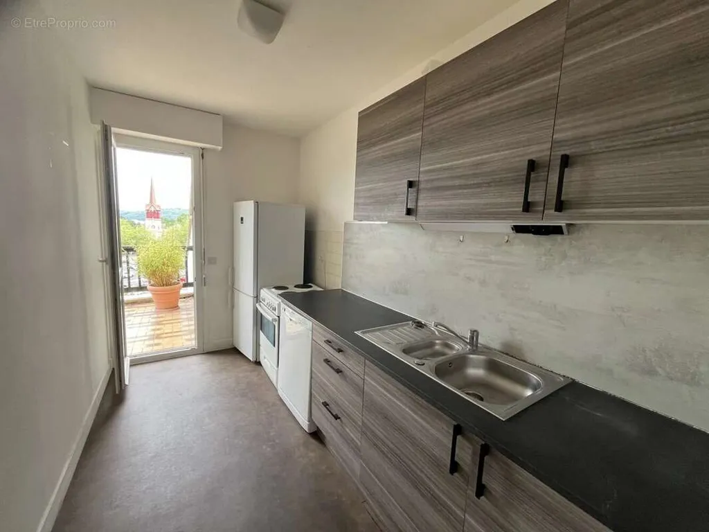 Köök - Duplex Flat with Terrace in Cabourg