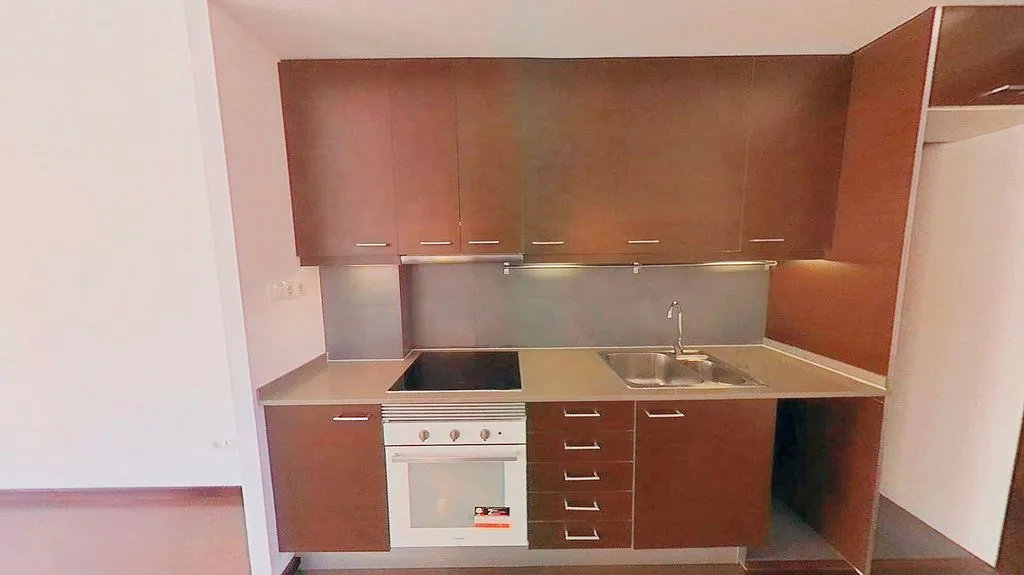 Köök - Apartment with Air Conditioning in Sants