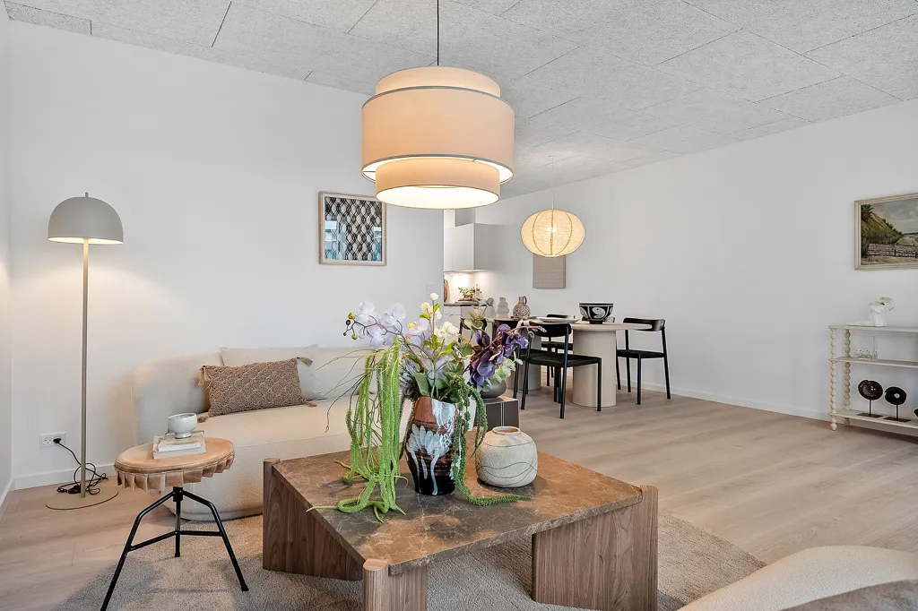 Séjour - New 5-Bedroom Terraced House in Haslev