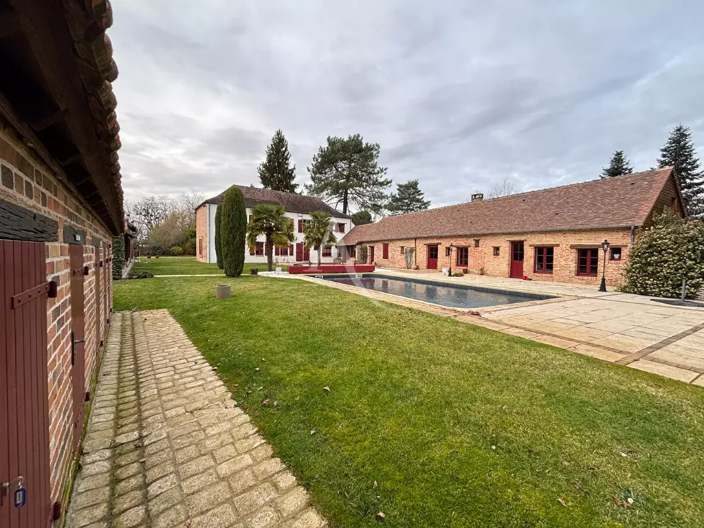 Jardin - Maison de Maître avec Piscine à Lamotte-Beuvron