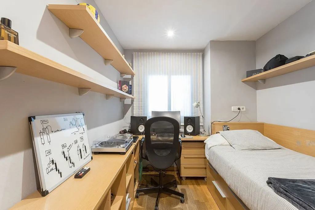 Bedrooms - Apartment with Pool and Terrace in Sarrià