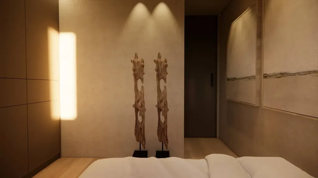Camere da letto - Rustic-Style Flat with Balcony in Civitanova Marche