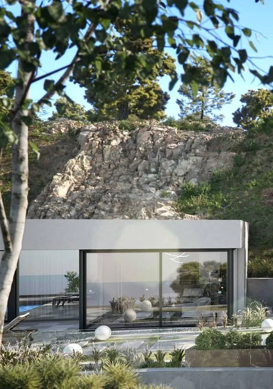 Piscine - Luxury Villa with Sea View in Marbella