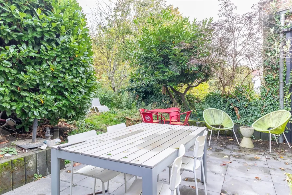 Jardin - Maison de maître avec charme authentique à Uccle