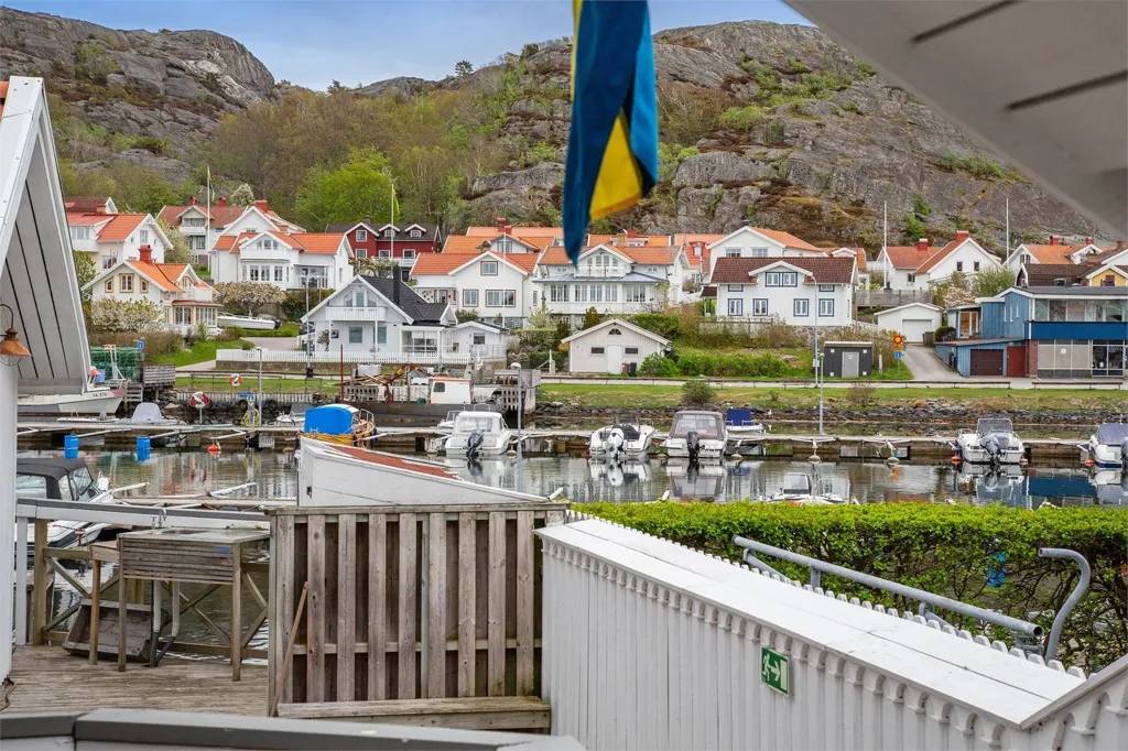 Terrasse - Apartment with Private Boat Slip in Orust