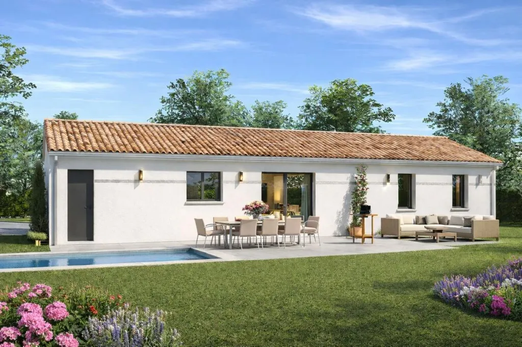 Maison Neuve avec Terrasse à Biscarrosse