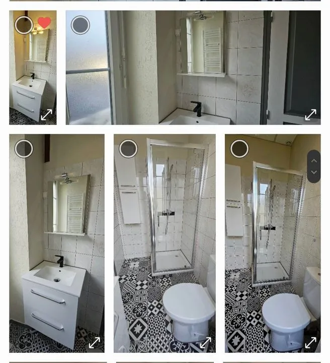 Salles de bain - Appartement 2 Pièces sans Vis-à-Vis au Mans