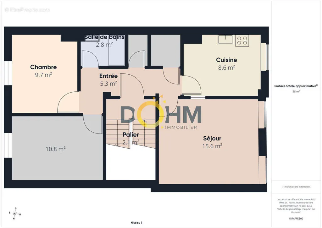 Plan - Immeuble avec 3 Appartements en Centre Bourg à La Chaise-Dieu