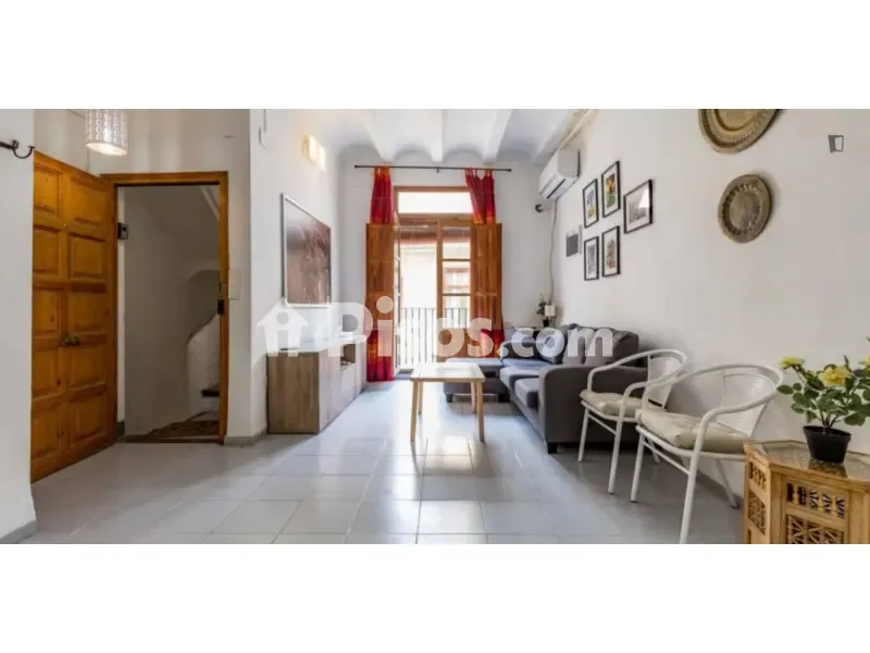 Séjour - Apartment with Balconies in Valencia's Historic Centre