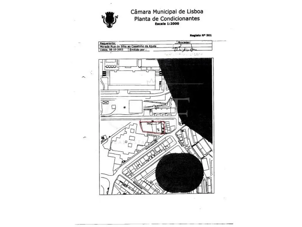 Rustic Land with Urban Potential in Ajuda, Lisbon