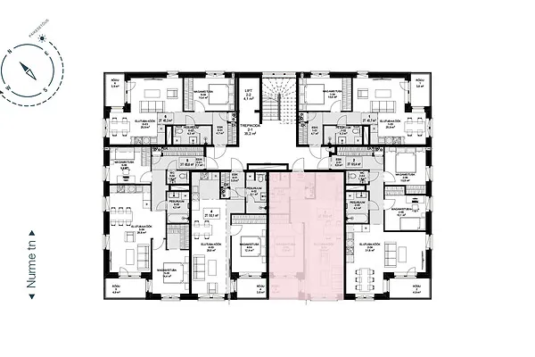 Floor Plan - Apartment with Garden in Keila, Harjumaa