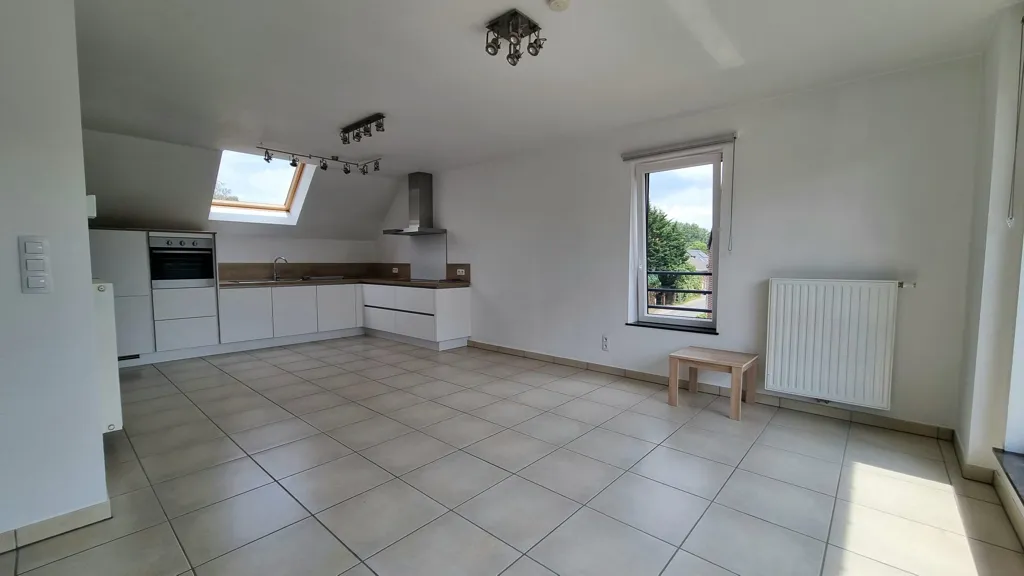 Köök - Duplex Apartment with Terrace in Mons