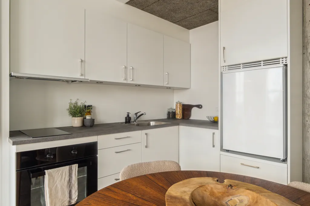 Köök - Eco-Friendly Flats with Terrace in Brøndby