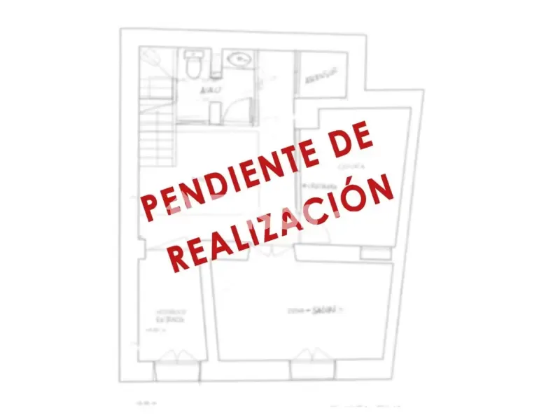 Plan - Flat with Terrace in Cerro del Águila